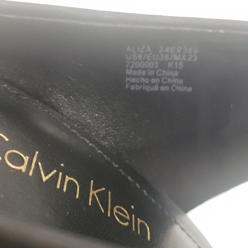 Calvin Klein black heels - Picture 3 of 5